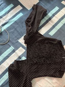 Polka Dot Long Sleeve Top