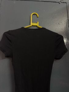H&amp;M Black Bodycon Mini Dress
