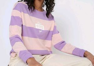 Women Striped Tshirt