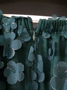 Elegant Green Party Dress