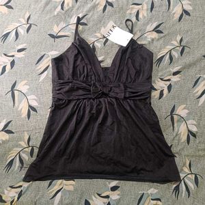 Elegant Black Cami Top