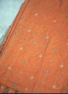 3 piece mirror embroidery cotton unstitched suit