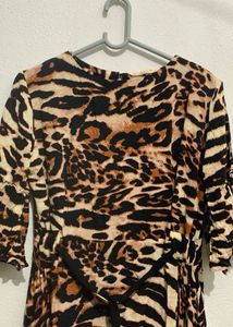Animal Printed Dress 🐅