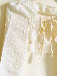 Cute Tie-Front Crop Top