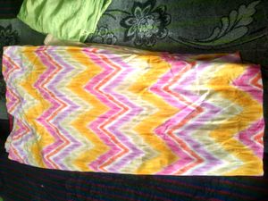 Multicolour Top With Dupatta