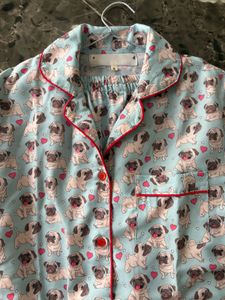 Night Angels By Pc Brand Pug Pajama Set