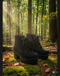 Black Platform Boots