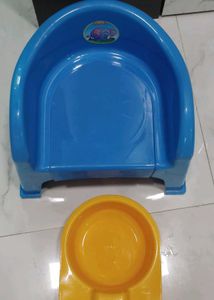 Blue &amp; Yellow Toddler Potty Training Seat