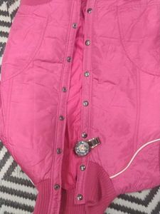 Aura+++ Skeleton Watch And Pink Jacket