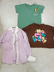 set of 3 tshirt
