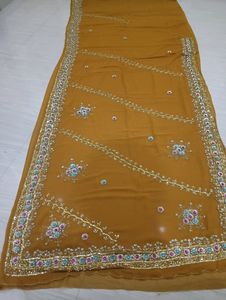 New Heavy Stone Work Saree