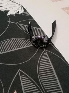 Watch Balck And Silver..... New