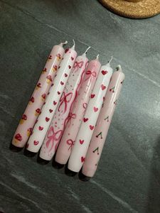 Decorated / Painted scented Candle