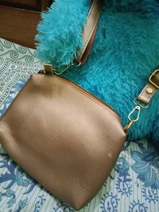 Golden Sling Bag