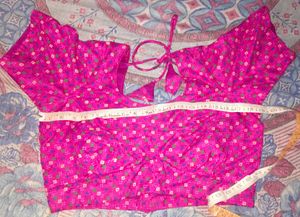 Pink Stitched Blouse