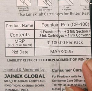 Fountain pen 🖋️ Calligraphy Set