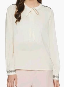 VERO MODA FORMAL OFF WHITE BLOUSE