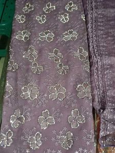 Lavender Dress Material