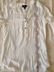 White Button-Down Shirt