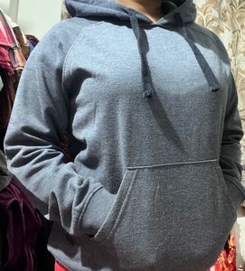 Roadster Women Blue Hoodie Sweatshirt