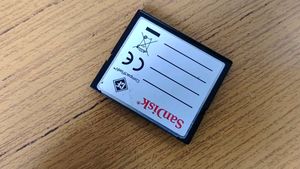 Unused 2GB Compact Flash Card, SANDISK MAKE