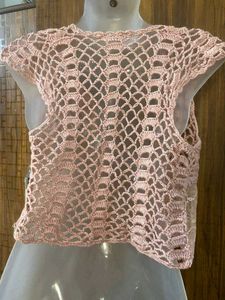 Pink  Crochette Jacket SALE🤑SALE