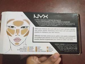 NYX Professional Highlighter And Contour Palate
