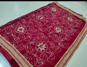 Wedding Saree With Blouse