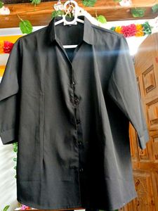 Classic Black 3/4 Sleeve Blouse