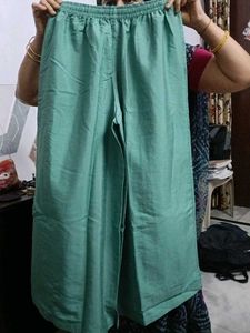 Sea Green Summer Plazzo