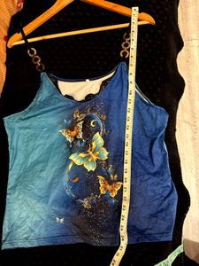 Butterfly Print Cami Top