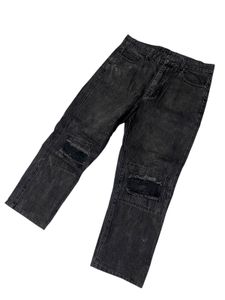 Ripped Knee Denim Jeans