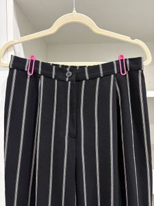 H&amp;M Pinstripe Wide Leg Pants
