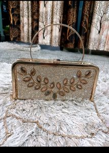 New Fancy Stone Purse For Girls/fancy Febulous Pur
