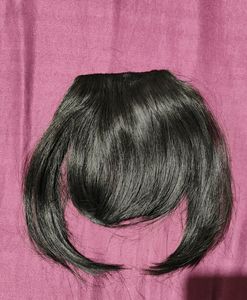 Front Piece Fringe Bangs Clip On