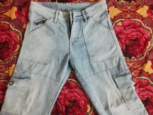 Light Wash Denim Jeans