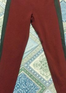 Maroon Track Pants