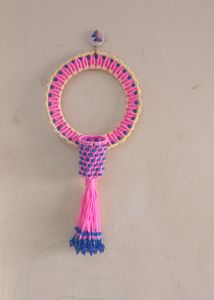 Macrame Flower Spot