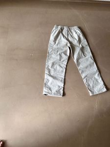 Comfy Beige Utility Cargo Pants - Drawstring Waist