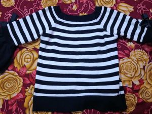 Striped Knit Top and this is perfect for winter se