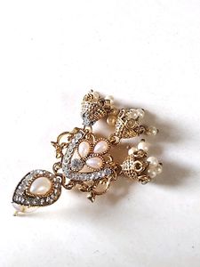 *Pair Of Gold Covered *not real* Earings.