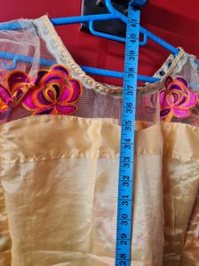 Elegant Floral Embroidered Dress