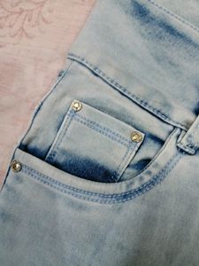 Sky Blue Women Jeans