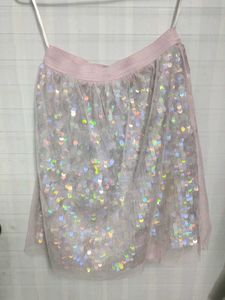 Sequin Tulle Skirt