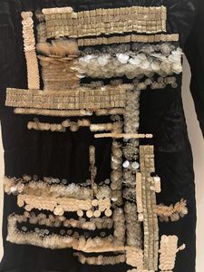 EMBELLISHED BLACK DRESS/TUNIC IN MEDIUM