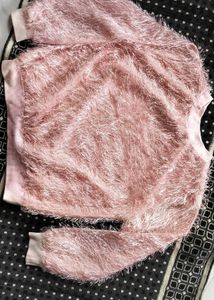 Party Wear Peach Pink Stylish Women Top....
