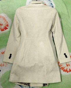 Elegant Cream Trench Coat