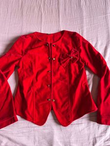 Red Velvet Jacket