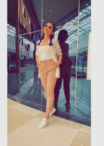 Stylish dark beige Trousers