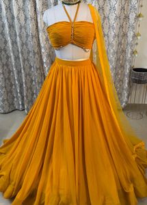 Beautiful Mustard Lehenga